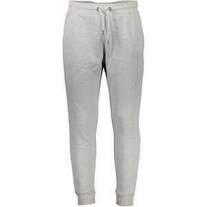 Cavalli Class Drawstring Sweatpants Men Gray Jeans & Pants
